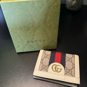 OPHIDIA GG CARD CASE WALLET